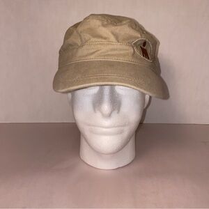 Ironman Military Style Hat Cap Beige Khaki Headsweat Tech Unisex OS Strap